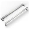 Amerdeco 5 pezzi Maniglie per Mobili da Cucina Nickel rotto Maniglie cucina Distanza fori 320mm armadietti in acciaio inossidabile per mobili da cucina Decorazioni per la casa