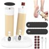 Yoxovo 2 in 1 Pedicure Elettrico Piedi,9 Velocità Rimuovi Calli Piedi con 30 Carte Abrasive,Calli Piedi Elettrico Fresa Lima Talloni Cura Pulizia Calli e Duroni Rimozione Pedicure Macchinetta Professionale