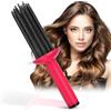 xinrongda Pettini Arricciacapelli per Capelli, Rizador de Cabello Hair Curler, Anti Slip Curling Wand Herramientas para el Cabello Rizado con 17 Dientes de Peine, Antideslizante Rizador de Herramientas