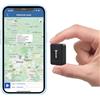 TKMARS 4G Micro Localizzatore GPS Spia Auto Mini GPS Tracker con Microfono 4G Portatile Mini Localizzatore APP Senza Abbonamento IP65 Impermeabile Magnete Integrato per Bambini Anziani