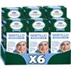 L'Angelica, Integratore al Mirtillo, Per il Benessere della Vista, Con Mirtillo, Zinco, Vitamina B2, Senza Glutine e Lattosio, Vegano, 6 Confezioni da 75 Compresse
