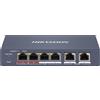 Hikvision Switch Hikvision gestito 6 porte Fast Ethernet 10/100 Grigio [DS-3E1106HP-EI]