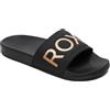 Roxy Women Slippy Ii Black/M Gold 3 UK 36 EU