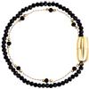 Breil, Collezione Magnetica System, Bracciale Donna, Bracciale con Doppia Catena in Acciaio e Cristalli, Chiusura Magnetica, Lunghezza 17 cm, Idea Regalo Donna
