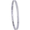 Schmuck Les Poulettes LES POULETTES BIJOUX - Bracciale in Argento 925 Rodiato Piatto Chiusura Gancio