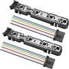 ZEALfix 2 pezzi Supporto portalampada lampadina fanale posteriore con cablaggio per Ford Transit Mk6 MK7 2000-2014 Accessori 1681537 6C1113N004AB 1102440