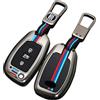 通用 Otai Copri Chiave per Auto in Lega di Zinco Caso misura per Hyundai Tucson Creta ix25/ix35/ix45/i10/i20 Verna Mistra con pulsanti in Silicone Fluorescente