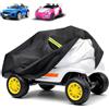 Blueshyhall Copertura per auto per bambini, telo protettivo per giocattoli auto con specchietto, impermeabile, protezione UV e solare, custodia protettiva per auto elettrica con strisce riflettenti