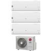 LG LIBERO SMART R32 Climatizzatore a parete trial split inverter Wi-Fi bianco - unità esterna 5.3 kW unità interne 7000+7000+7000 BTU