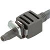 Gardena Connettore Micro-Drip-System 4,6 mm (3/16 pollice): il connettore del tubo in plastica per estendere il collettore Micro-Drip-System (8337-20)