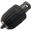Cjueiom Adattatore per mandrino senza chiave da 0,8-10 mm, adattatore a cambio rapido con filettatura da 3/8-24UNF con attacco quadrato da 1/2, accessorio per utensili elettrici resistenti agli urti
