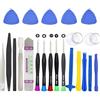 SANHOOII Kit di cacciaviti 22 in 1 per riparazione di cellulare, pinzette, strumento di apertura dello schermo, per iPad, iPhone 15, 14, 13, 12, 11 X 7, 8, 5, 5S, 6 Plus