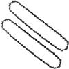 Opuladuo 2 catene per motosega, compatibili con Bosch UniversalChain 40, compatibile con Bosch AKE 40 / AKE 40 S/AKE 40-17 S/AKE 40-19 S