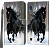 Haninsuze Cover per Samsung Galaxy A10, Portafoglio PU Pelle, Cavallo