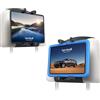 Lamicall Supporto Tablet Auto - [Clip Silicone Ampia] [Pieghevole] 360° Rotazione, Striscia Magica Elastica Tablet Poggiatesta, per Cover Spesse, per iPad, Switch e Altri 6,1-13 Dispositivi - 2 Pezzi