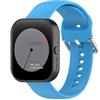 GIOPUEY Cinturini Compatibile con Cmf BY Nothing Watch PRO, Morbido Silicone Cinturino [Resistente all'Usura] [Traspirante] - Sky Blue
