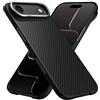 CASEKULT per iPhone 17 Air Cover Compatibile con Magsafe, Fibra Aramidica 600D Stampa Sottile con Texture Carbonio Cover Magnetica Protettiva per iPhone 17 Air, Presa Comoda, Nero