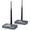 NINGKANGSHENG Trasmettitore e Ricevitore HDMI Wireless Kit di Estensione HDMI Wireless 656FT/200M con Trasmissione 5G per lo Streaming Audio-Video da PC, Laptop a HDTV, Proiettore
