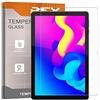 REY Pack 2X Pellicola salvaschermo per TCL 10 TABMAX 10,36, Vetro temperato, di qualità Premium