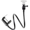WIYETY Supporto per webcam, 66 cm, regolabile a collo di cigno, per fotocamere Logitech C920 C922 x C930e C922 C930 C615 Brio, filettatura 1/4