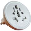 ZOREI Adattatore (57X57X42mm, 1 PCS) Universale da Viaggio a Italia, Convertitore Da UK USA Cina a Spina 10A Italiana