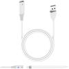 Hukneqn Adattatore di Ricarica USB per Apple Pencil 1 Generazione, Adattatore di Ricarica Cavo Compatibile con Apple Pencil 1ª Generazione, Compatibile con Laptop, Power Bank e Adattatori USB, Cavo di 1m
