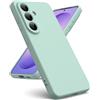 Oududianzi - Cover per Samsung Galaxy S26 5G, Custodia Silicone Liquido, Interno in Microfibra Morbida, Protezione Antiurto Resistente - Menta Verde