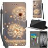 PHINIENLAND Cover per Huawei P Smart 2019 PU Pelle Custodia Flip Dente di leone