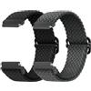 MaEiol 18mm Cinturino Nylon Intrecciato per Huawei Watch GT 6/5/4 41mm / Huawei Watch 5/GT 5 Pro 42mm /Garmin Venu 4/Venu 3S 41mm / Garmin Forerunner 265S/255S, Cinturino Sportivo per Donna Uomo