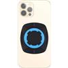 BKCREATIONS Adattatore Universale per Supporto Moto e Bici - Fissaggio Rapido Compatibile con il Sistema Quad Lock - Adesivo per Smartphone e Cover, Nero