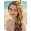 Unicra Wedding Starfish copricapo da sposa da sposa capelli Accessori per capelli per spose e damigelle (23,6 pollici) (argento)