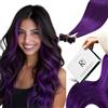 RUNATURE Extension Capelli Cheratina Viola 45cm 25s 25g Extension Capelli #Purple