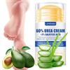 HISUNBEN Crema per la cura dei piedi al 60% + 2% di urea - Crema per i piedi stick, crema per piedi molto secchi e callosità, idratante e senza screpolature, massima forza per la cura di mani, piedi e corpo