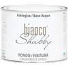 bianco Shabby FONDO/FINITURA Trasparente OPACO per chalk paint e legno (500 ml)