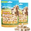 BPS BUENA PET SHOP BPS - Snack Naturali per Cani e Gatti 100% Carne Pura, Liofilizzati, Ad Alto Contenuto Proteico, A Basso Contenuto di Grassi, Senza Additivi, Bocconcini Salutari per Animali Domestici (2 Pezzi, Snack