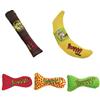 YEOWWW - Giocattoli organici per gatti con erba gatta (1 sigaro, 1 banana 3 puzzolenti)