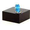 A Bijoux Pietre E Minerali. Apatite Blu Neon. 0.74 Ct. Betroka, Anosy, Madagascar.