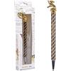 CARTOON Penna Harry Potter, penna a sfera, penne collezionabili, bacchetta, case di Hogwarts, idea regalo (Tassorosso)