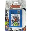 CARTOON Mini puzzle in plastica 12 pezzi gioco rompicapo per bambini 12,5 x 9 cm (Avengers)