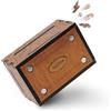 Logica Giochi - Pandora Box - Lo Scrigno Segreto - Puzzle in legno - Cofanetto segreto - Difficoltà 5/6 Incredibile - Collezione Leonardo
