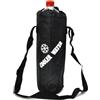 z1 Fodera termica per bottiglia con cinturino lungo, 1,5 litri, colore: nero, motivo fiocco di neve. Borsa per bottiglia. Frigo