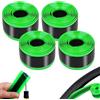 PORFOYO Fodera Pneumatici Bicicletta, 4 Pezzi Sottostrato Anti-Foratura Del Nastro per Mountain Bike, Rivestimento per Pneumatici Anti Foratura Compatibile con 26 29 Pollici 700c Per Bici da Corsa Mtb