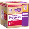 Fater PANNOLINI PAMPERS PROGRESSI MUTANDINO QUADRIPACK TAGLIA 6 XL 60 PZ