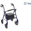 Moretti ROLLATOR PIEGHEVOLE IN ACCIAIO VERNICIATO TETI - RP686B