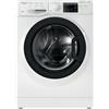 Hotpoint Ariston RSSG R527 B IT Lavatrice Slim A Libera Installazione 7 Kg, 1200 Giri, Steam Hygiene, Anti Allergy, Igiene Vapore, Classe B, Bianco"
