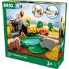 BRIO Set Avventure Safari - Esplora la Savana con il Treno in Legno