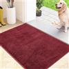 FCSDETAIL Zerbino Trappola Sporco 60 x 90 cm, Tappetino Antiscivolo Lavabile in Lavatrice, Zerbino d'Ingresso con Microfibre Morbide Assorbenti per Cane, Ingresso, Porta e Corridoio