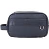 VALENTINO borsa da toilette Landon Soft Cosmetic Case Blu blu scuro