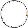 Breil, Collezione Magnetica System, Collana Donna, Collana con Doppia Catena in Acciaio IP Oro e Cristalli Neri, Chiusura Magnetica, Lunghezza 43 cm, Idea Regalo Donna