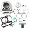 Trkimal 47 mm Performance Big Bore Cilindro Kit di ricambio per GY6 80CC 139QMB MTB Scooter Scooter Scooter Go Kart